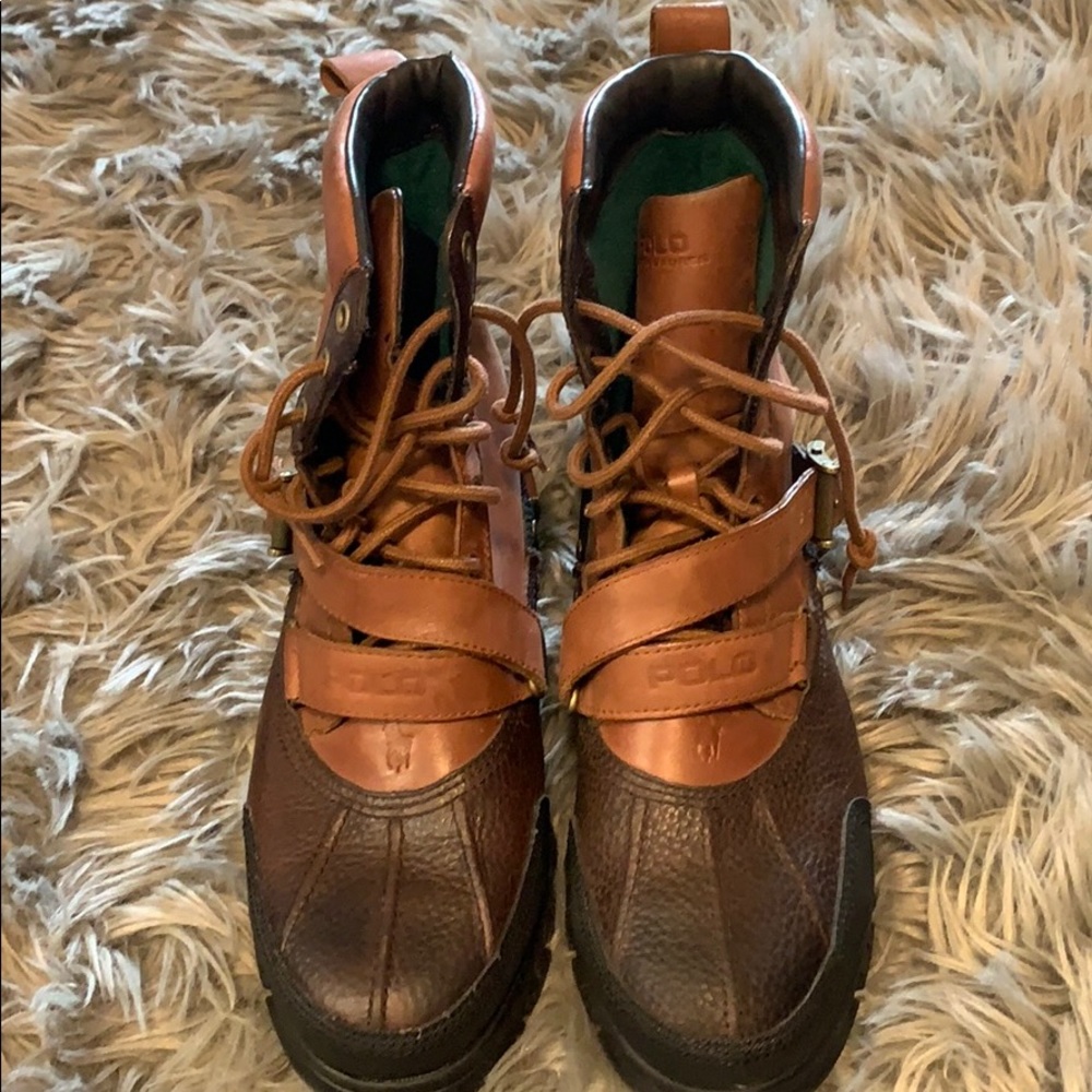 Ralph Lauren Polo Boots Hi Top